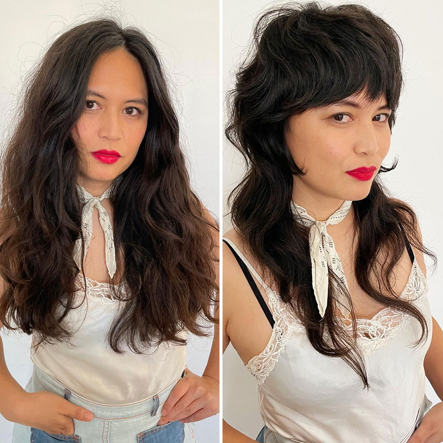 This Hairdresser Manages To Make Her Clients Look Brighter After A Haircut