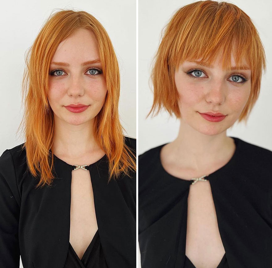 This Hairdresser Manages To Make Her Clients Look Brighter After A Haircut