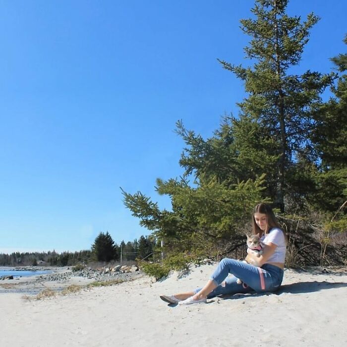 Angela Rafuse Is A Founder Of ‘My Grandfather’s Cat Charity’, Helping Seniors To Rehome Their Pets