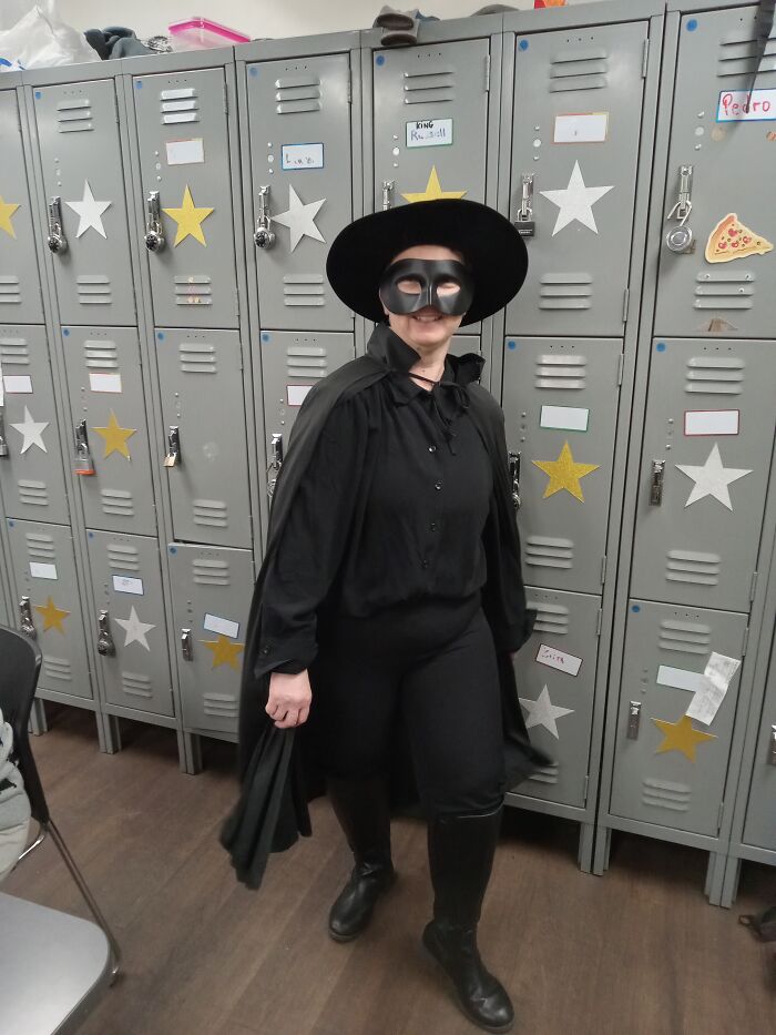 El Zorro Defending Justice In The Break Room