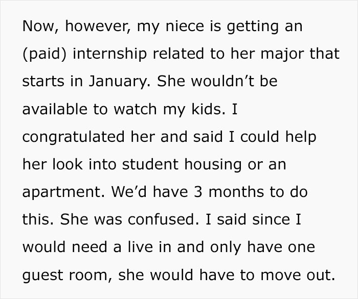 People Back Up Single Mom After She Tells Her Niece To Move Out As She’s Not Her Nanny Anymore People Back Up Single Mom After She Tells Her Niece To Move Out As She’s Not Her Nanny Anymore