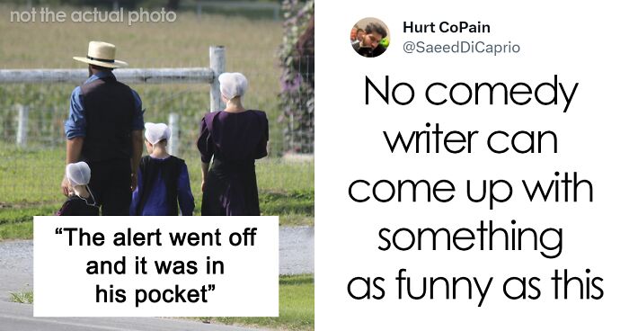 Amish Men Exposed After Their Phones Rang During Emergency Alert Test