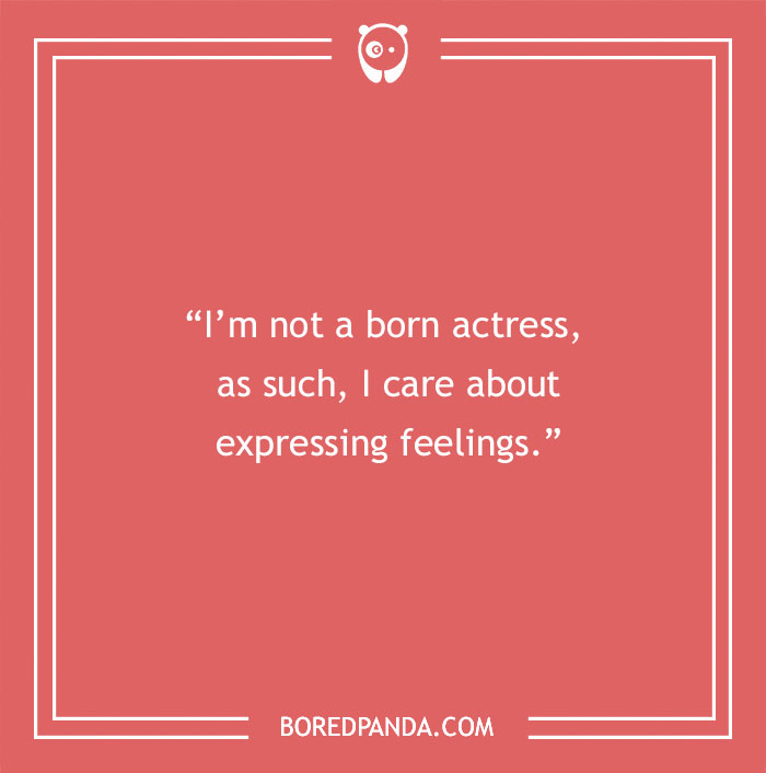 Audrey Hepburn quote about expressing feelings