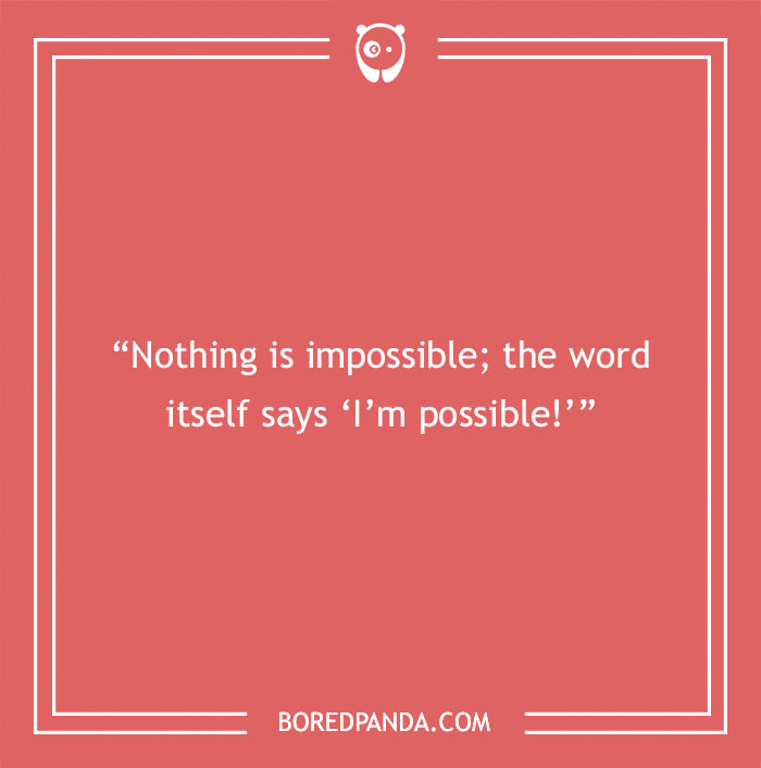 Audrey Hepburn quote about nothing being impossible