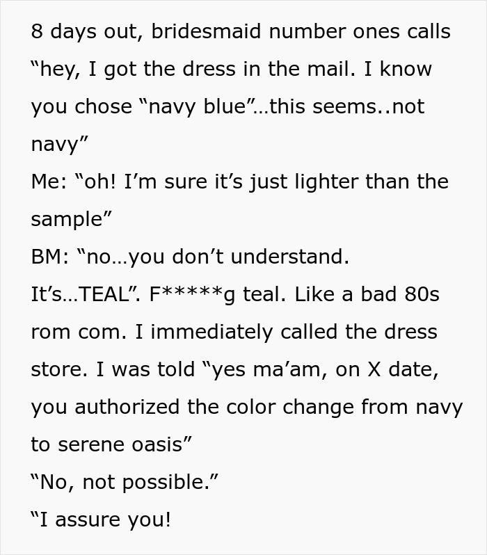 MIL Uses The Fact She Has The Same Name As The Bride To Make Major Changes To The Wedding MIL Uses The Fact She Has The Same Name As The Bride To Make Major Changes To The Wedding