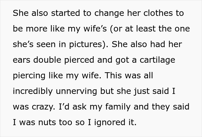 Man Breaks Up With GF After His Suspicions Of Her Copying His Dead Wife Can't Be Denied Anymore Man Breaks Up With GF After His Suspicions Of Her Copying His Dead Wife Can't Be Denied Anymore