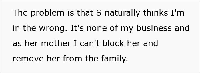Woman Thinks Mom Is Wrong For Uninviting Her From Christmas Because Of Dating Sister’s Husband Woman Thinks Mom Is Wrong For Uninviting Her From Christmas Because Of Dating Sister’s Husband