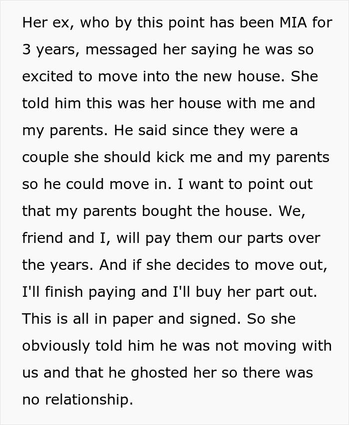 Guy Ghosts Girlfriend For 3 Years, Reappears Like Nothing Happened Once She Has A House Guy Ghosts Girlfriend For 3 Years, Reappears Like Nothing Happened Once She Has A House