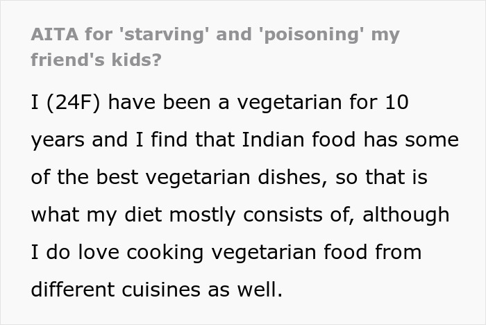 Mom Says Her Friend Who Babysits Her 3 Kids For Free Is "Poisoning" And "Starving" Them Mom Says Her Friend Who Babysits Her 3 Kids For Free Is "Poisoning" And "Starving" Them
