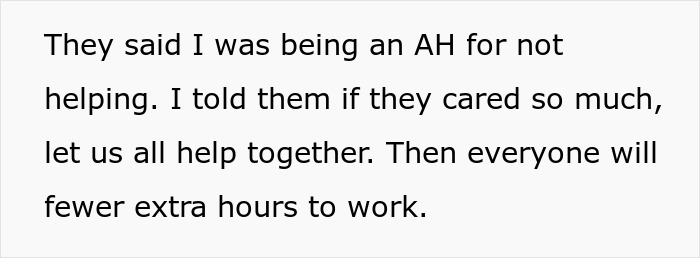 “Either We All Help Together, Taking Turns Or We Don’t Help”: Woman Won’t Help A Pregnant Peer “Either We All Help Together, Taking Turns Or We Don’t Help”: Woman Won’t Help A Pregnant Peer