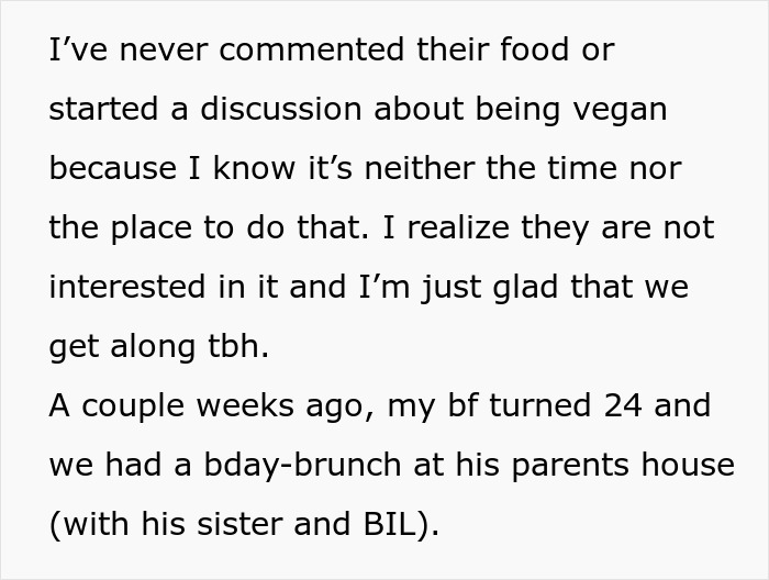 Vegan Bacon Drives Family Apart And Leaves Woman Conflicted Whether She Should Apologize