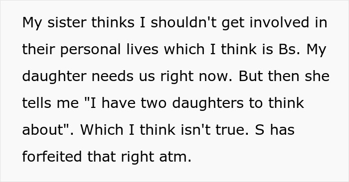 Woman Thinks Mom Is Wrong For Uninviting Her From Christmas Because Of Dating Sister’s Husband Woman Thinks Mom Is Wrong For Uninviting Her From Christmas Because Of Dating Sister’s Husband