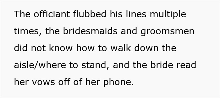 Person Shares The Worst Wedding They Attended And It Sounds Exhausting Person Shares The Worst Wedding They Attended And It Sounds Exhausting