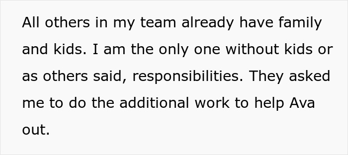 “Either We All Help Together, Taking Turns Or We Don’t Help”: Woman Won’t Help A Pregnant Peer “Either We All Help Together, Taking Turns Or We Don’t Help”: Woman Won’t Help A Pregnant Peer