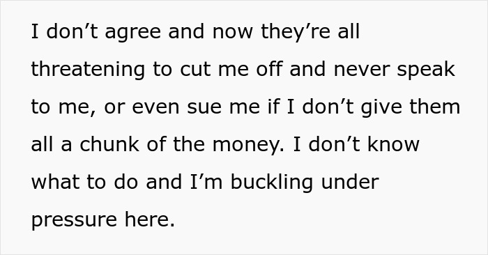 Family Sues This Woman After She Refused To Share The $8M She Inherited Family Sues This Woman After She Refused To Share The $8M She Inherited