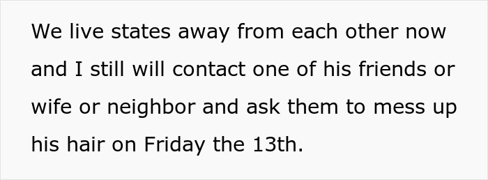 “We're 52 Now”: Man Regrets Friday 13th Prank After 4th Grade Classmate Takes Lifelong Revenge “We're 52 Now”: Man Regrets Friday 13th Prank After 4th Grade Classmate Takes Lifelong Revenge