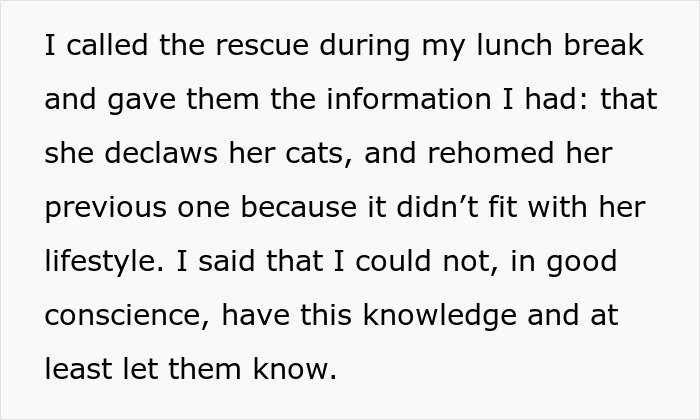 “I Thwarted This Attempt”: Woman Calls Shelter To Stop Ex-Friend From Adopting Kitten