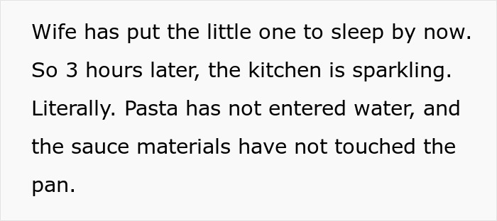 No One Gets Dinner As Man Maliciously Complies With Wife’s Demand To Clean As He Cooks