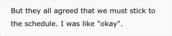 Guy Maliciously Complies And Sticks To The Schedule, Watches Complete Chaos Unfold In 3 Hours Guy Maliciously Complies And Sticks To The Schedule, Watches Complete Chaos Unfold In 3 Hours