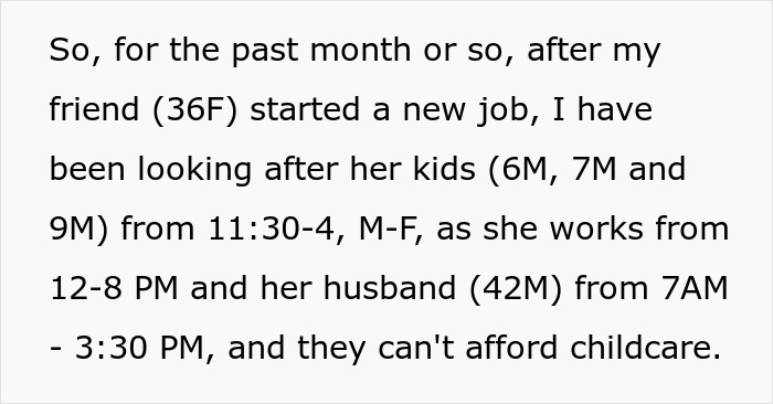 Mom Says Her Friend Who Babysits Her 3 Kids For Free Is "Poisoning" And "Starving" Them Mom Says Her Friend Who Babysits Her 3 Kids For Free Is "Poisoning" And "Starving" Them
