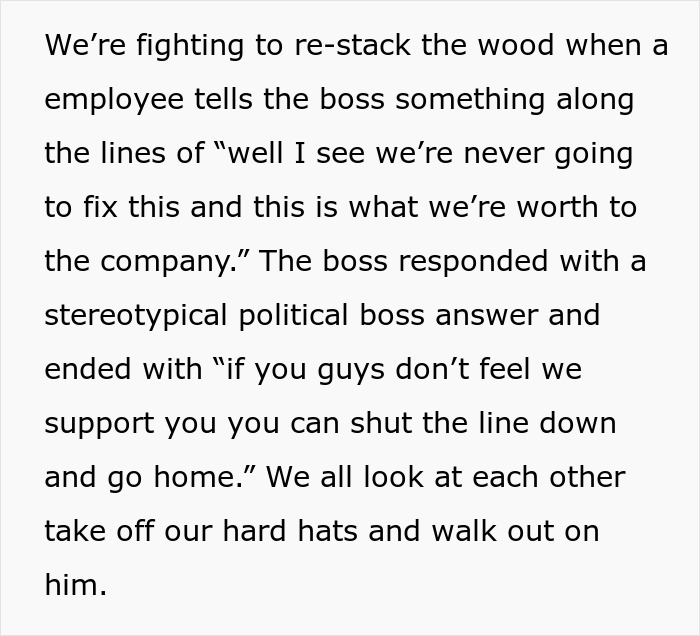 Boss Tries To Brush Off Death On The Job, Workers Retaliate Boss Tries To Brush Off Death On The Job, Workers Retaliate