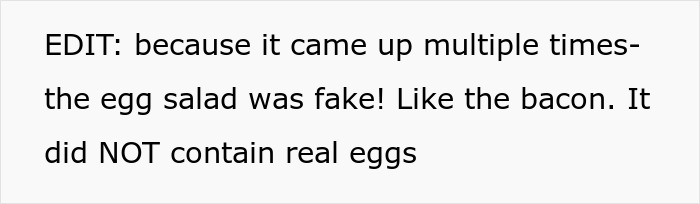 Vegan Bacon Drives Family Apart And Leaves Woman Conflicted Whether She Should Apologize