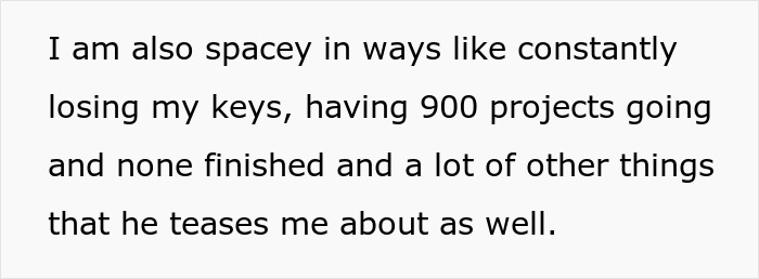 “I Wonder How He Gets Through The Day”: Wife Tests Limits Of Husband's Obliviousness “I Wonder How He Gets Through The Day”: Wife Tests Limits Of Husband's Obliviousness