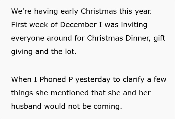 Woman Thinks Mom Is Wrong For Uninviting Her From Christmas Because Of Dating Sister’s Husband Woman Thinks Mom Is Wrong For Uninviting Her From Christmas Because Of Dating Sister’s Husband