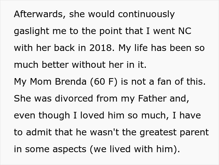 Text excerpt describing family conflict and strained mom relationship after man introduces baby son, leading to intervention. Text excerpt describing family conflict and strained mom relationship after man introduces baby son, leading to intervention.