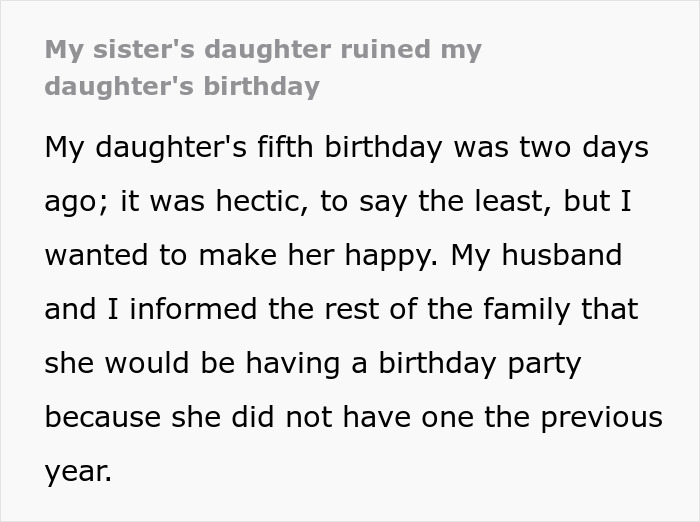 Birthday Girl Pushes Older Cousin As She Blows Out Her Candles, Emotional Drama Ensues