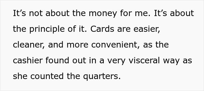 “It’s Cheaper To Pay With Cash”: Customer Makes Cashier Regret Pushing Their Policy On Them “It’s Cheaper To Pay With Cash”: Customer Makes Cashier Regret Pushing Their Policy On Them