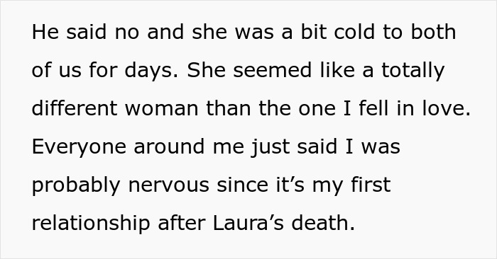 Man Breaks Up With GF After His Suspicions Of Her Copying His Dead Wife Can't Be Denied Anymore Man Breaks Up With GF After His Suspicions Of Her Copying His Dead Wife Can't Be Denied Anymore