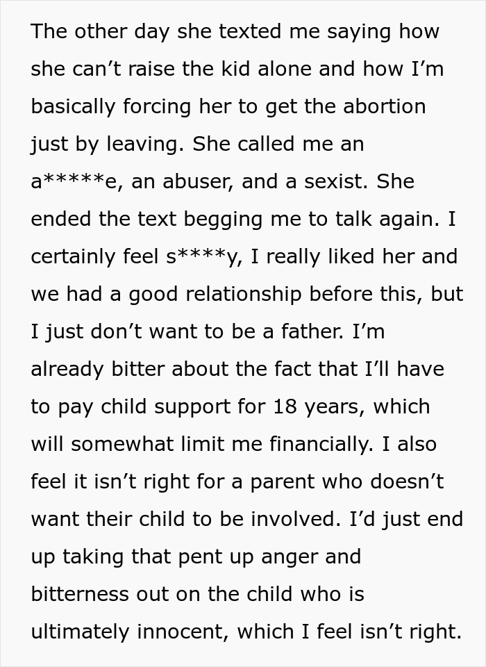 Guy Breaks Up With GF Of 3 Months Because She's Pregnant And He Doesn't Want To Be A Dad Guy Breaks Up With GF Of 3 Months Because She's Pregnant And He Doesn't Want To Be A Dad