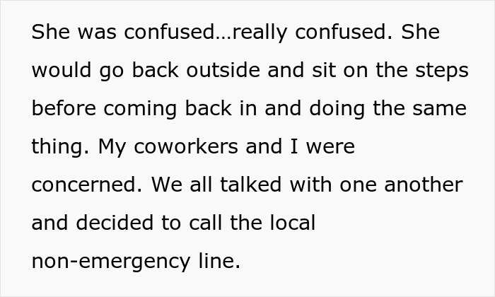 Employee Notices Customer Is Acting Weird And Ends Up Saving Her Life, It Gets Them Written Up