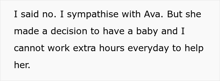 “Either We All Help Together, Taking Turns Or We Don’t Help”: Woman Won’t Help A Pregnant Peer “Either We All Help Together, Taking Turns Or We Don’t Help”: Woman Won’t Help A Pregnant Peer
