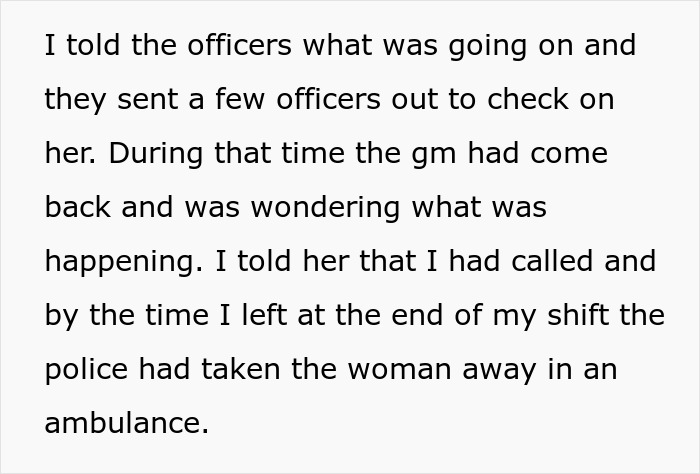 Employee Notices Customer Is Acting Weird And Ends Up Saving Her Life, It Gets Them Written Up Employee Notices Customer Is Acting Weird And Ends Up Saving Her Life, It Gets Them Written Up
