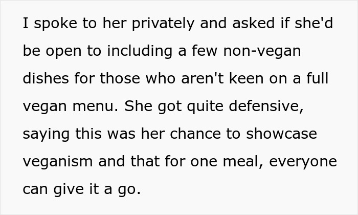 Guy Calls Out Vegan Sister For “Forcing An Entire Family To Adopt Her Choices”, Internet Is Split Guy Calls Out Vegan Sister For “Forcing An Entire Family To Adopt Her Choices”, Internet Is Split