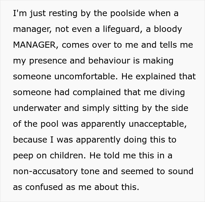 Man Forced To Explain To Police Why He’s At The Pool After Entitled Dad Thinks The Worst Of Him Man Forced To Explain To Police Why He’s At The Pool After Entitled Dad Thinks The Worst Of Him