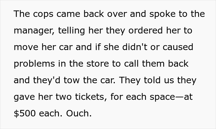 Entitled ‘Karen’ Comes Storming Out Of The Store, Is Met With Police And $1,000 Fine Entitled ‘Karen’ Comes Storming Out Of The Store, Is Met With Police And $1,000 Fine