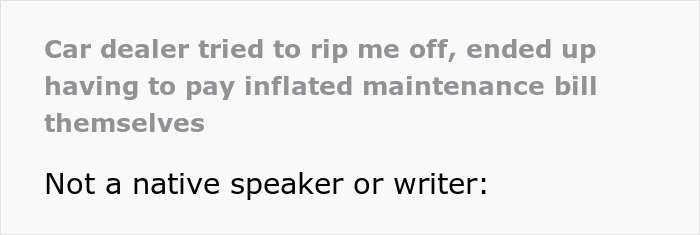 Car Dealers Think They Suckered Client For $1,000, Turn Pale When They Realize He’s Insured By Them Car Dealers Think They Suckered Client For $1,000, Turn Pale When They Realize He’s Insured By Them