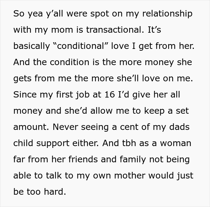 Mom Expects Daughter To Pay For Her Plastic Surgery, Tries Gaslighting Her After Being Told 'No' Mom Expects Daughter To Pay For Her Plastic Surgery, Tries Gaslighting Her After Being Told 'No'