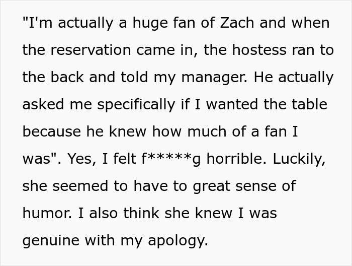 Man Named Zach Lives To Regret His Funny Prank Of Making A Reservation As The 'Zach Galifianakis' Man Named Zach Lives To Regret His Funny Prank Of Making A Reservation As The 'Zach Galifianakis'