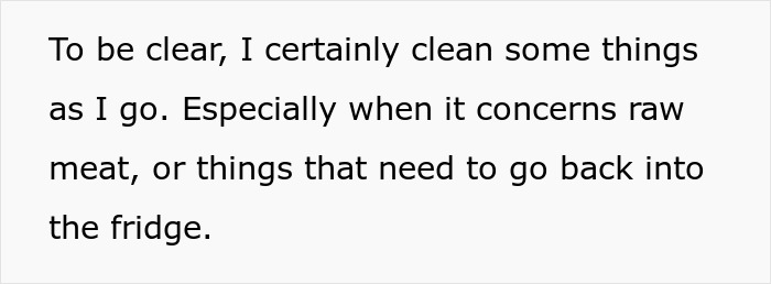 No One Gets Dinner As Man Maliciously Complies With Wife’s Demand To Clean As He Cooks