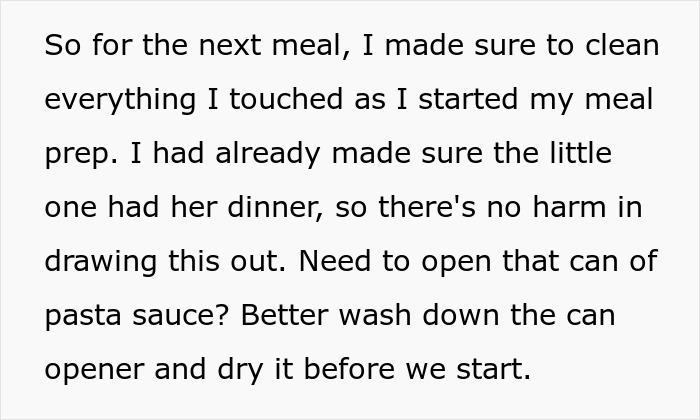 No One Gets Dinner As Man Maliciously Complies With Wife’s Demand To Clean As He Cooks