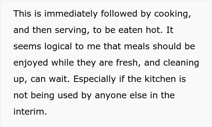 No One Gets Dinner As Man Maliciously Complies With Wife’s Demand To Clean As He Cooks