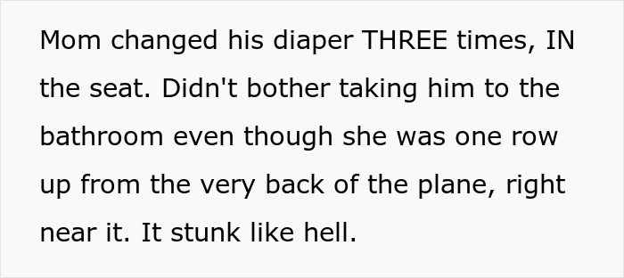 “It Stunk Like Hell”: Toddler Keeps Throwing Fits And Making Messes, Passenger Has Had Enough “It Stunk Like Hell”: Toddler Keeps Throwing Fits And Making Messes, Passenger Has Had Enough