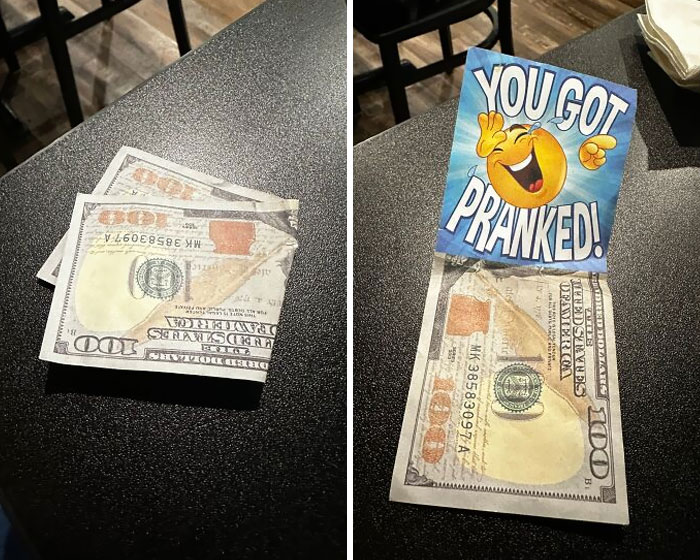 A Generous Tip For Someone Working At A Restaurant