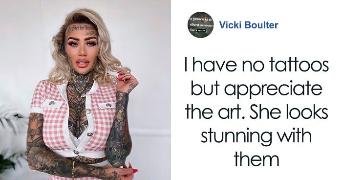“Britain’s Most Tattooed Woman” Shows What She Looked Like Before Spending $42k On Tattoos