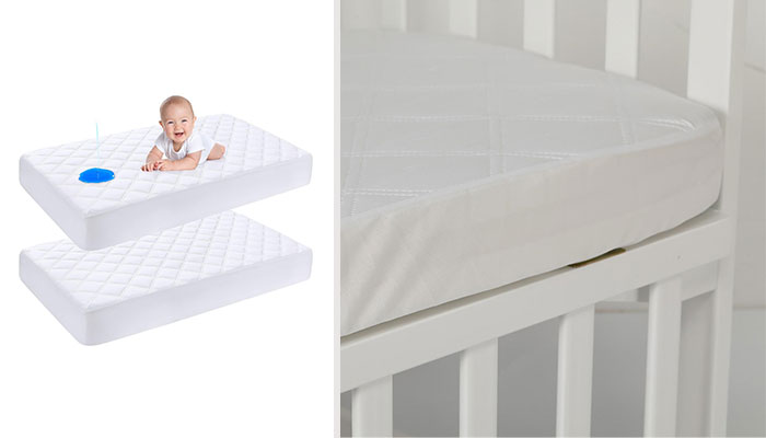 Sleep Soundly, Worry-Free: Embrace The Waterproof Crib Mattress Protector - Shield Your Baby's Crib Mattress From All The Unexpected Spills And Messes!