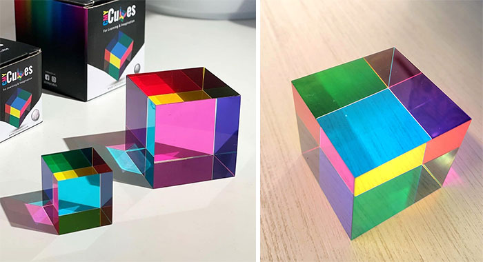 CMY The Original Cube: An educational and interactive toy that stimulates logical thinking while tiptoeing kids into the exciting world of color mixing.